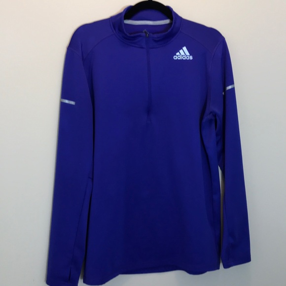 adidas Climalite Running Jacket Size L - Picture 2 of 11